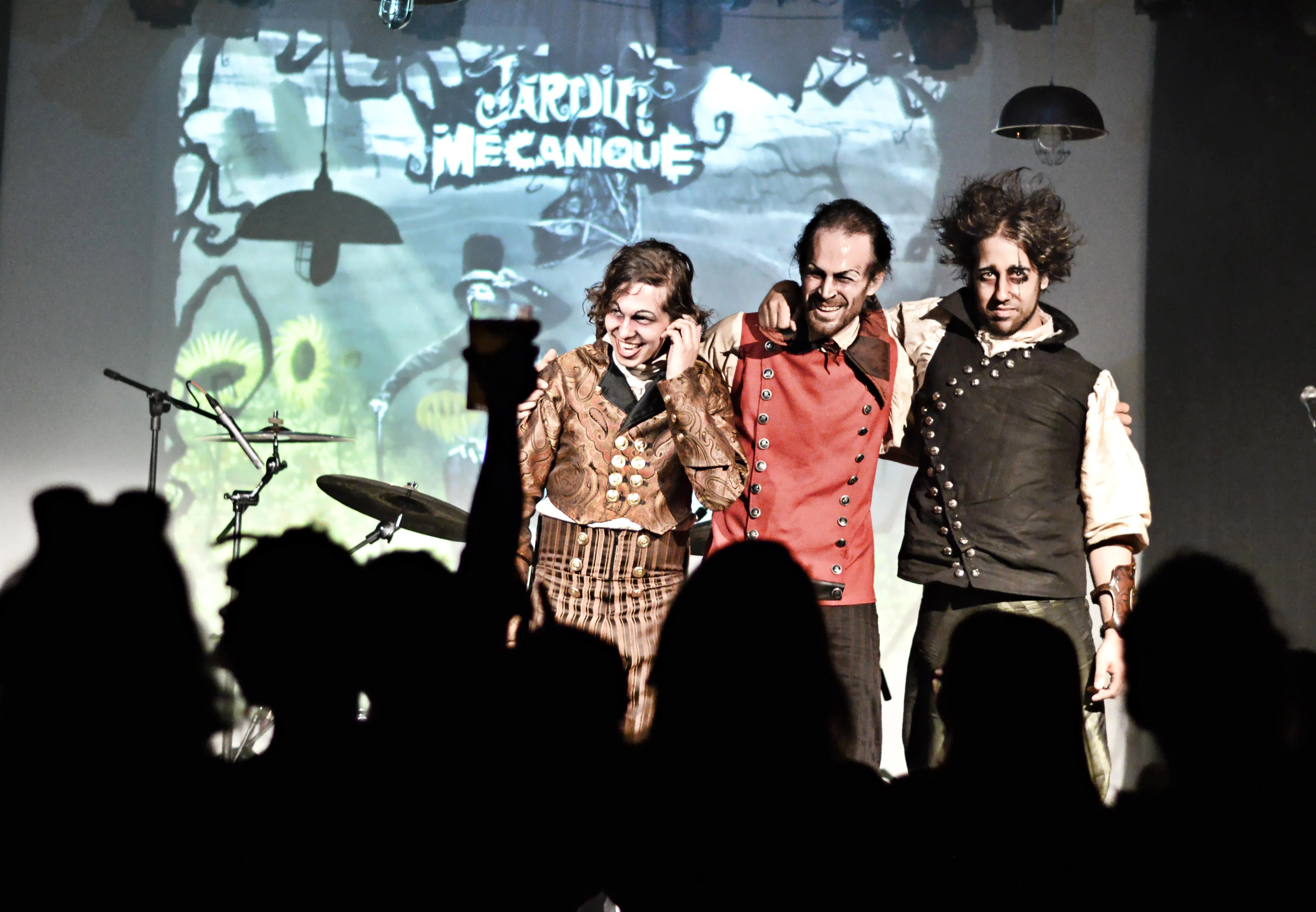 Jardin Mécanique sur scène